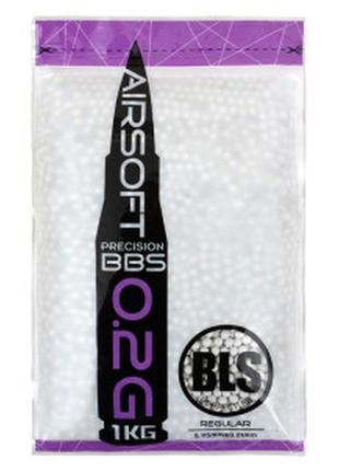 Страйкбольні кулі bls precision 0,20g 1kg, 5000 шт.