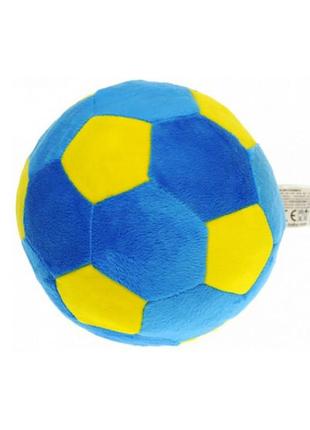 Іграшка м'яконабивна м'яч футбольний macik 180402-01 22 см