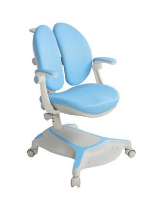 Дитяче ергономічне крісло із підлокітниками fundesk bunias blue1 фото