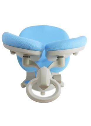 Дитяче ергономічне крісло із підлокітниками fundesk bunias blue5 фото