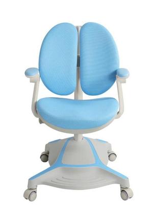 Дитяче ергономічне крісло із підлокітниками fundesk bunias blue2 фото