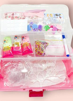 Дитячий набір для творчості cream guka set в саквояжі 258 дет l52714 фото