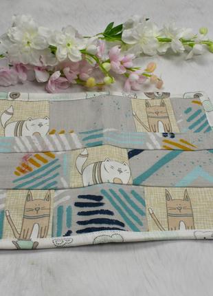 Декоративная текстильная салфетка для стола под посуду handmade