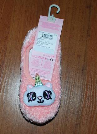 Носки тапки с тормозками чешки 27-29, 30-32 lc waikiki вайкики котик единорожка