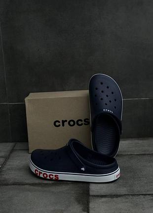Crocs мужские/ подростковые темно-синие размеры 37-46