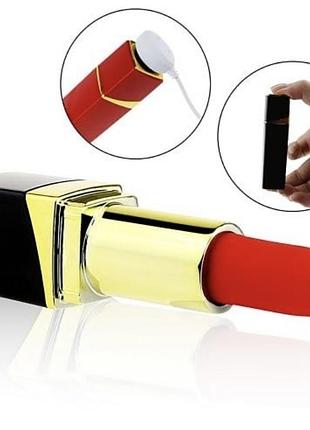 Вібратор губна помада usb 6