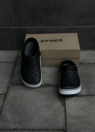 Crocs мужские/ подростковые черные размеры 37-46