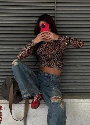 Леопардовый топ🔥❤️‍🔥