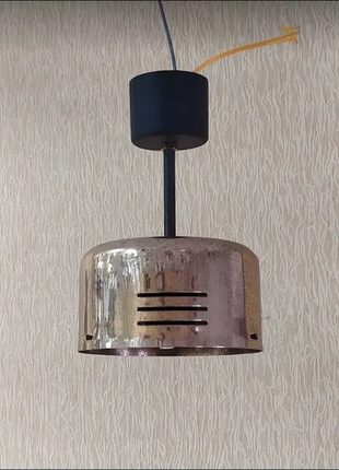 Небольшая люстра светильник подвес на 1 лампу в стиле лофт --- уценка