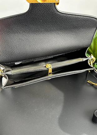 Сумка коуч 🔤🔤🔤 coach black/brown 8