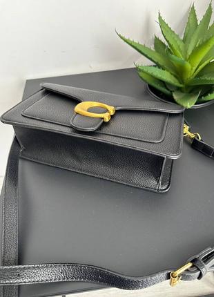 Сумка жіноча коуч 🔤🔤🔤 coach black 7