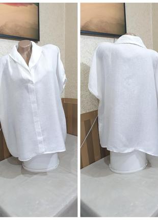 Льняна блуза. made in italy.