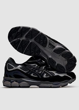 Asics gel-nyc graphite grey black 5