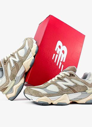 Мужские кроссовки new balance 9060 brown grey