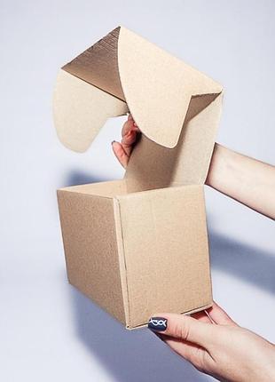 Коробка картонная 160 х 85 х 110 мм, самосборная