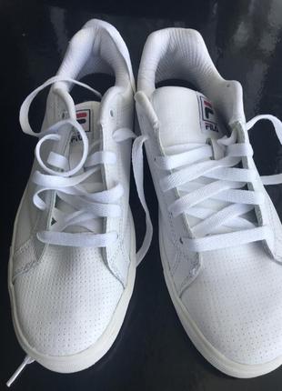 Шкіряні чоловічі кросівки fila розміри - us-9.5   uk -7