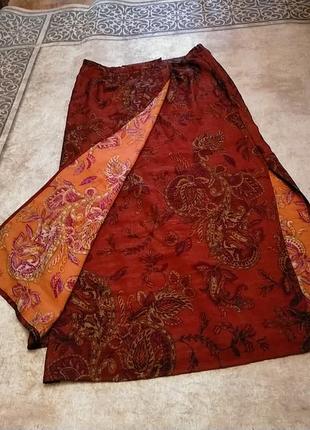 Спiдниця iз запахом вiскоза, полiамид