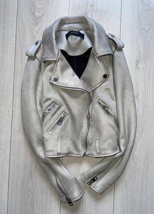 Куртка косуха байкерка zara xs