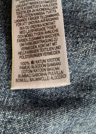 Сарафан джинсовый 100% коттон меди синего цвета для девочки возраста 13 14 лет