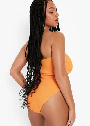 Купальник boohoo в рубчик4 фото