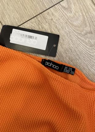 Купальник boohoo в рубчик5 фото