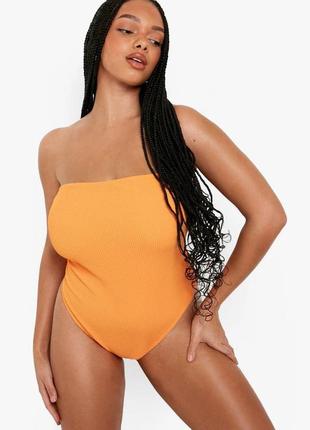 Купальник boohoo в рубчик2 фото