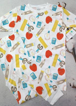 3,5,6,7,8,10,12,14 пижамы carters, хлопок, качественные пижамы, пижама, картерс