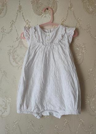 Белоснежный ромпер