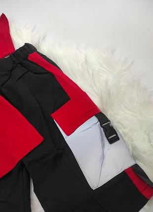 Дитячий легкий світловідбивний костюм для хлопчика 130 см5 фото