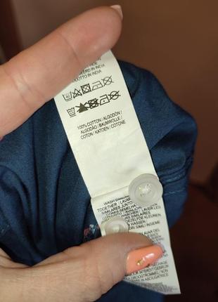 Рубашка рубашка синяя мужская новогодняя санта клаус снеговик новый год с коротким...