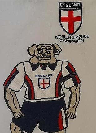 Футболка фанатська бульдог- world cup 2006 campaign england - l