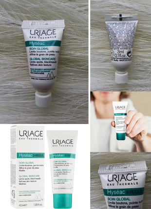 💚uriage hyseac 3 regul global крем проти акне для комбінованої шкіри