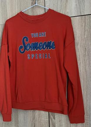 Женский свитшот с надписью