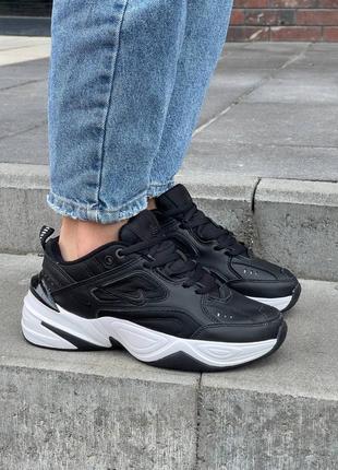Женские кроссовки nike m2k tekno black white 37-38-41