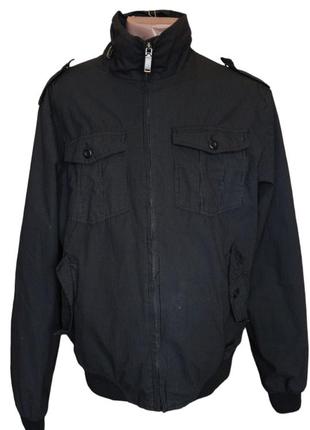 Продаю стильную непродуваемую в полоску ветровку бренда crafted из 100% хлопка