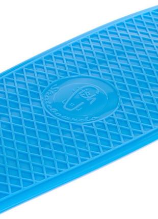 Скейтборд пенні penny sk-401-36 fdso синьо-жовто-фіолетовий (60508292)3 фото