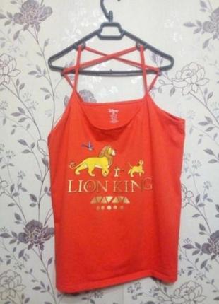 Яркая майка 50 размер disney