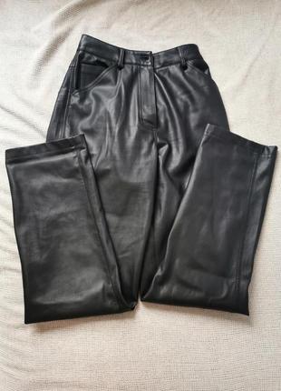 Кожаные брюки masculine femone (ex mogozine)