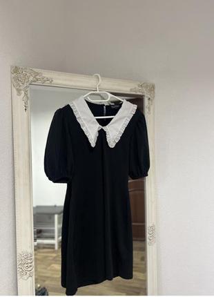Фактурна сукня з комірцем miss selfridge 34/xs
