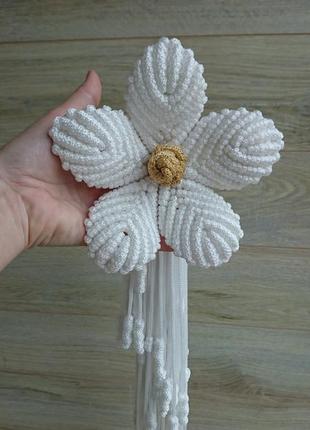 Крупные цветы макраме вязанные цветы