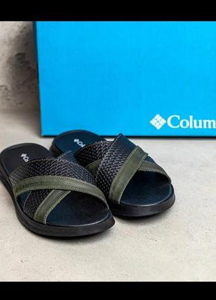 Кожаные мужские шлепанцы, шлепки, мужские шлепанцы кожаные 13/36 фото