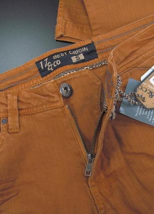 Джинсы мужские коричневые fussl (германия) размеры s, m акция!