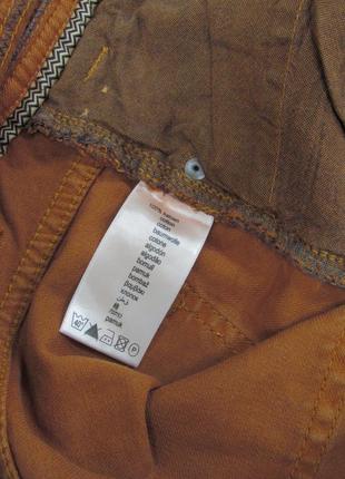 Джинсы мужские коричневые fussl (германия) размеры s, m акция!