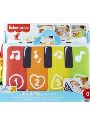 Музичний ігровий центр fisher-price піаніно (hnd54)2 фото