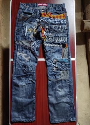 Джинсы bar magic of denim / панк / рок