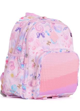 Рюкзак upixel futuristic kids school bag рожевий (u21-001-f)2 фото