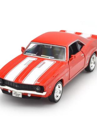 Автомодель technodrive chevrolet camaro 1969 червоний (250336u)