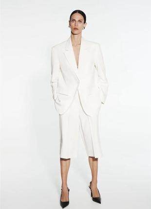 Мега стильний крутий комплект блейзер бермуди zara s м