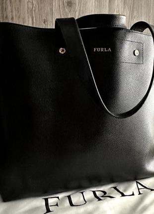 Кожаный шоппер furla