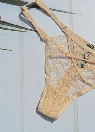 Люксовые трусики стринги виктория сикрет victoria's secret